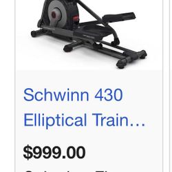Schwinn 430 Elliptical