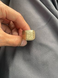 18k gold ring