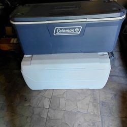 Igloo Y Coleman $120 Por Las Dos