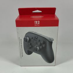New Nintendo Switch 2 Pro Controller Controller 125369B Black