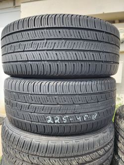 225/45/18 continental run flat tires