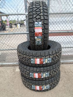 LT 295/70R18 New Armstrong Tru-Trac ATII All Terrain 10 Ply Tires