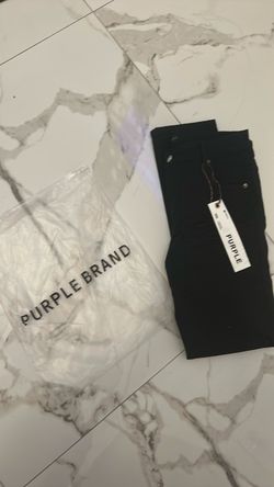 BLACK PURPLE JEANS 3XL