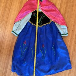Anna’s Dress Frozen Halloween Costume 
