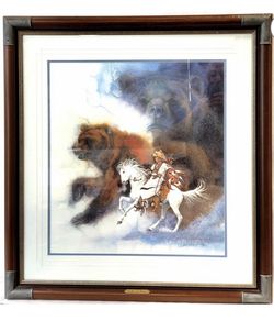Bev Doolittle Two Bears Of The Blackfeet
