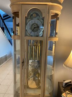 Ridgeway Curio Grandfather Clock
