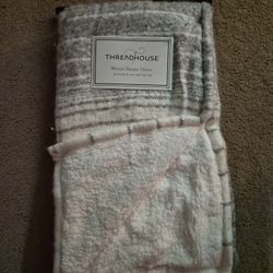 Brand NEW Sherpa Throw 