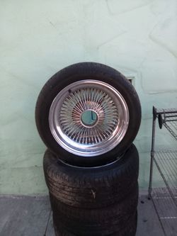 14" spokes and tires