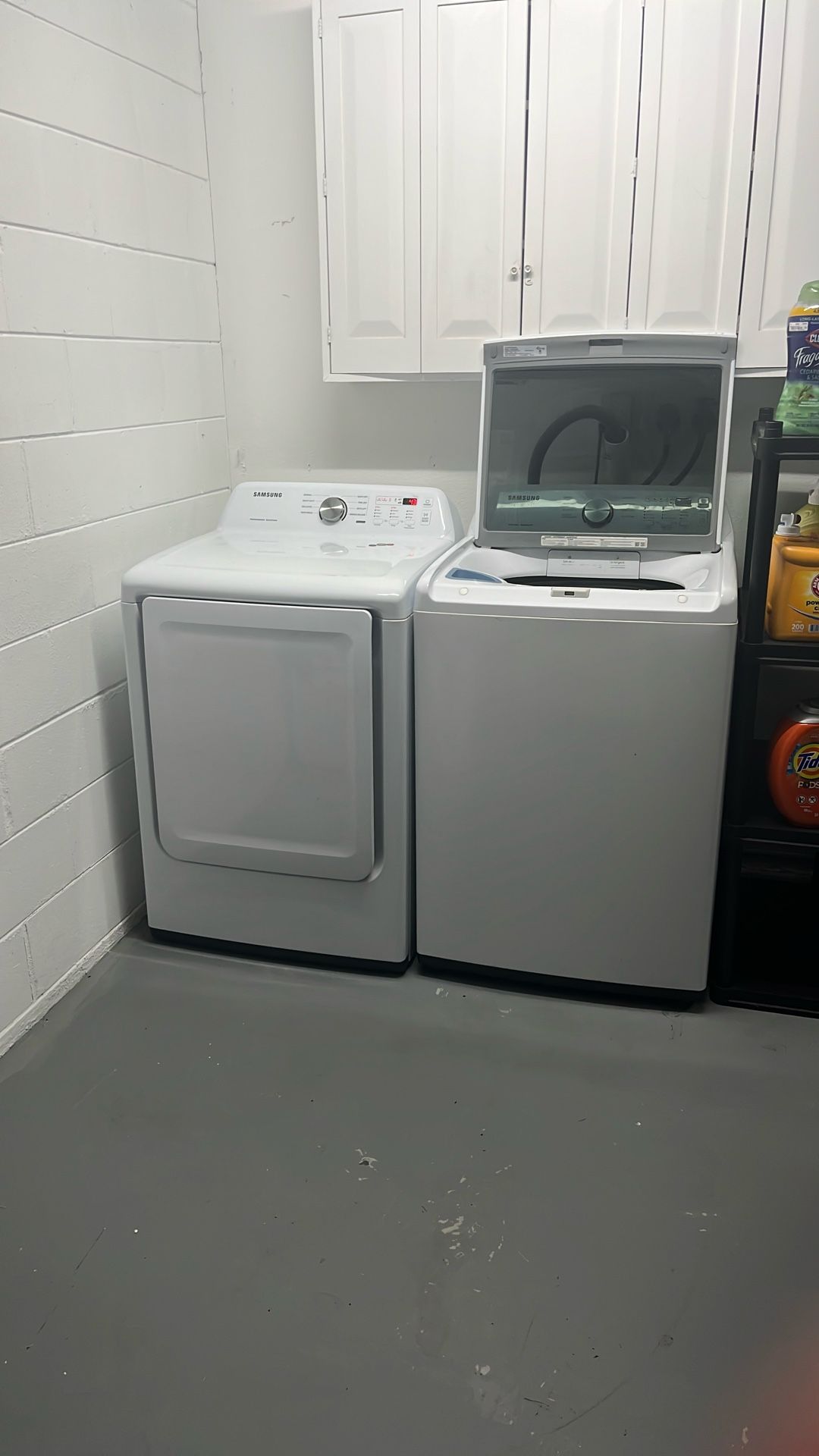 Samsung Washer And Electric Dryer