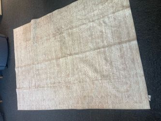 Beige washable rug - NEW