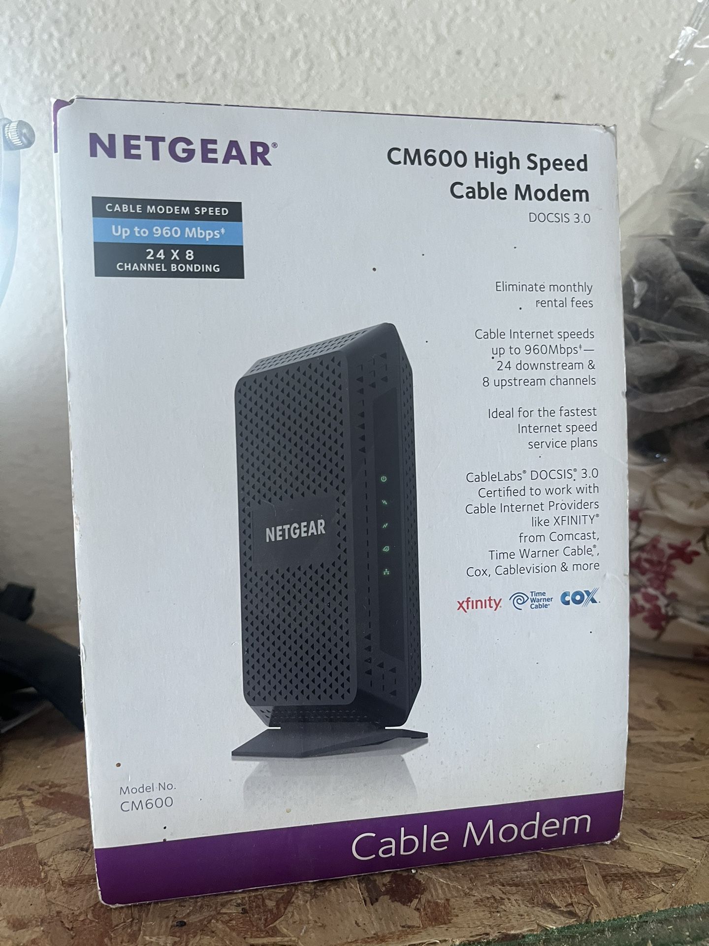 Netgear CM600 Modem