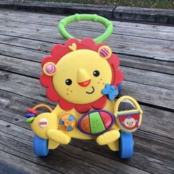 Fisher Price Musical Lion Walker