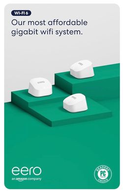 Eero Wi-Fi 6 Mesh System 3-Pack