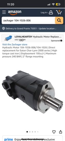 Zachager hydrolic motor
