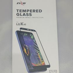 (Best offer gets it!) New ZIZO LG K40 Tempered Glass Screen Protector