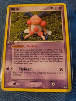 2006 Pokemon Ditto Card