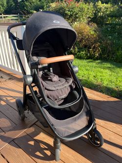 Maxi-Cosi Zelia Max 5-in-1 Modular Stroller — Dark Gray