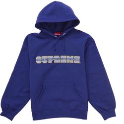 Supreme Hoodie 2024 Royal 