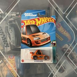 Hot Wheels Fast & Furious Tooned 94 Toyota Supra