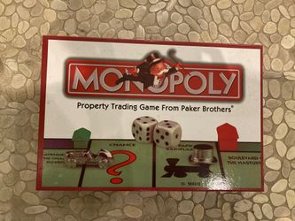 Monopoly Game - English