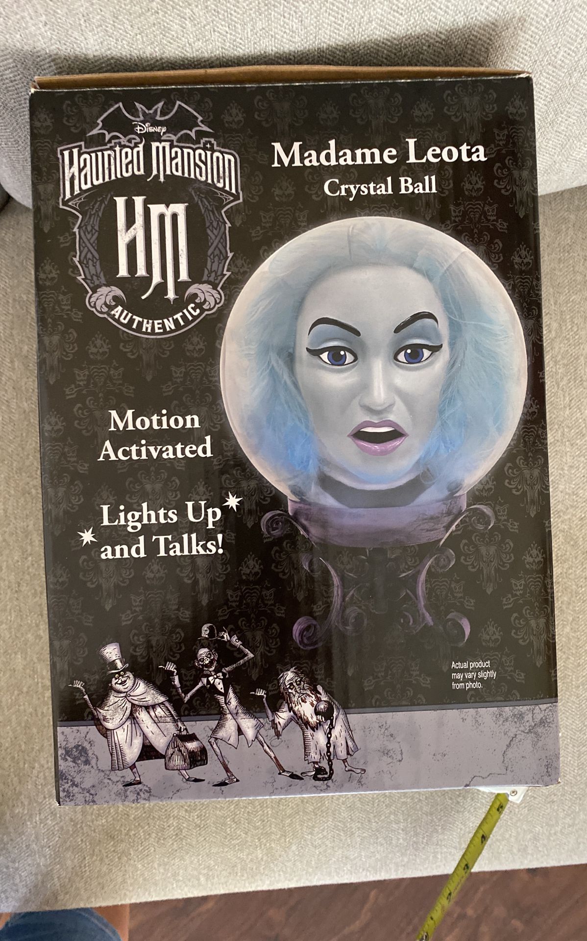 Animated Madame Leota Crystal Ball Disney Haunted Mansion