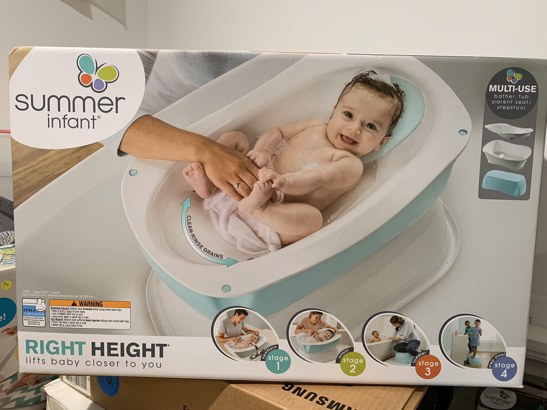 Summer infant bather tub