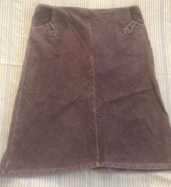 Thick Courduroy,  Distressed Mauve Size 12