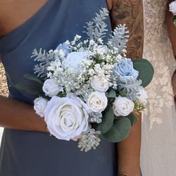 Bridesmaid Faux Flowers