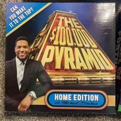 The 100,00 Pyramid Game Home Edition With Michael Strahan