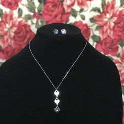 Three Heart Necklace