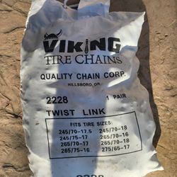 Brand New Tire Chains For Truck