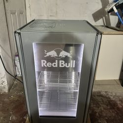 360 View Redbull Mini fridge With Keys