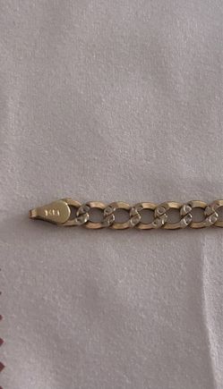 14k gold bracelet