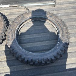 Dunlop dirtbike tire 