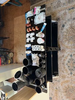 Plumbing fittings, sealants, and misc
