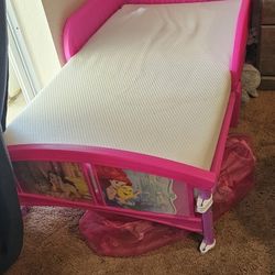 Toddler Bed And Mattress Included ! Very Cleab