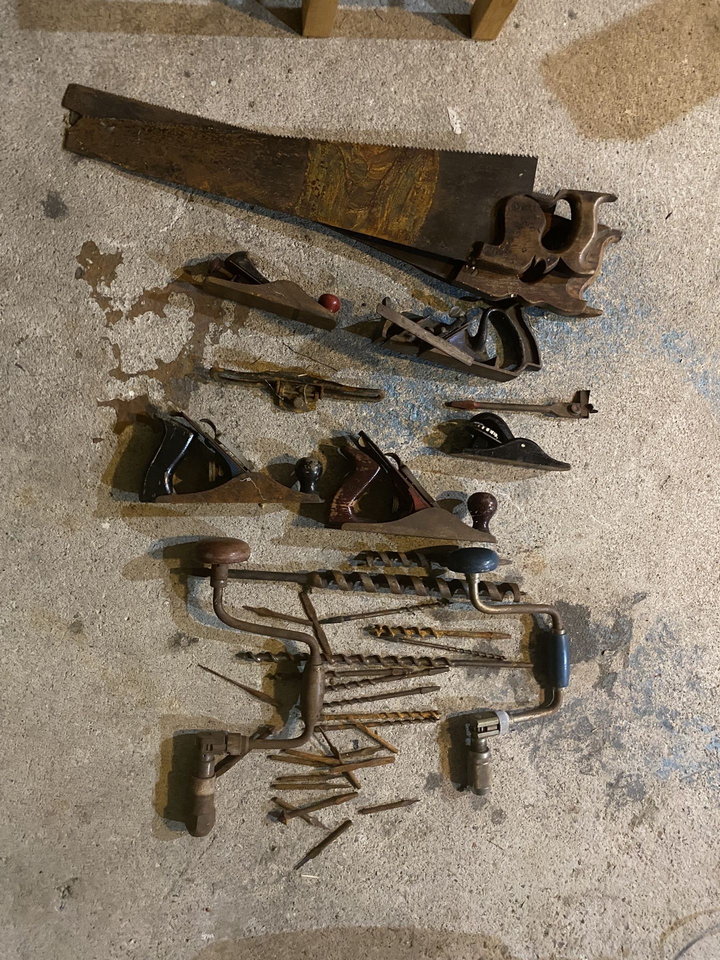Assorted Antique Tools