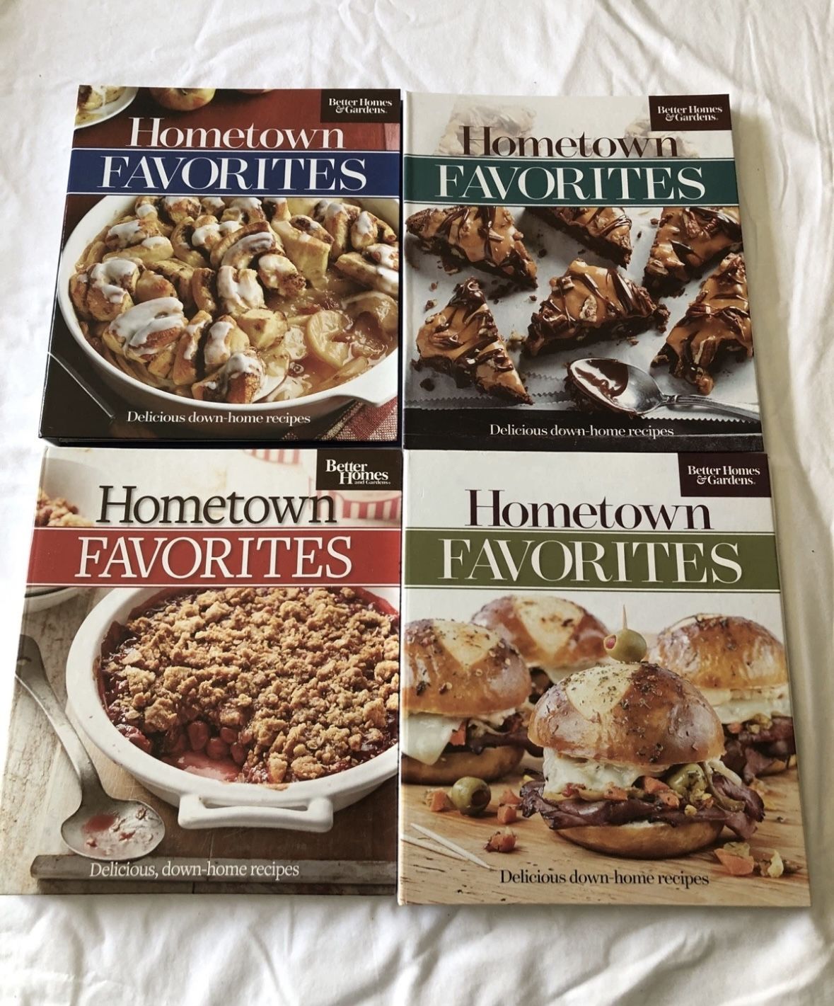 Better Homes And Gardens: Lot Of 4 Hometown Favorites, Volume 8-11, Hardcover