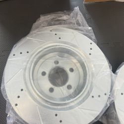 PowerStop Evolution Cross-Drilled and Slotted Rotors; Rear Pair (06-14 Charger SRT8; 15-23 Charger Daytona 392, GT, R/T, R/T 392, Scat Pack, SRT 392 &