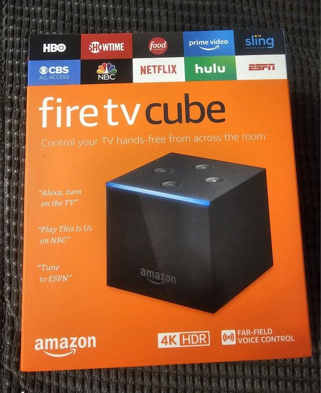 Brand NEW!! Amazon Fire TV Cube - 2nd Generation - Streaming Media Player