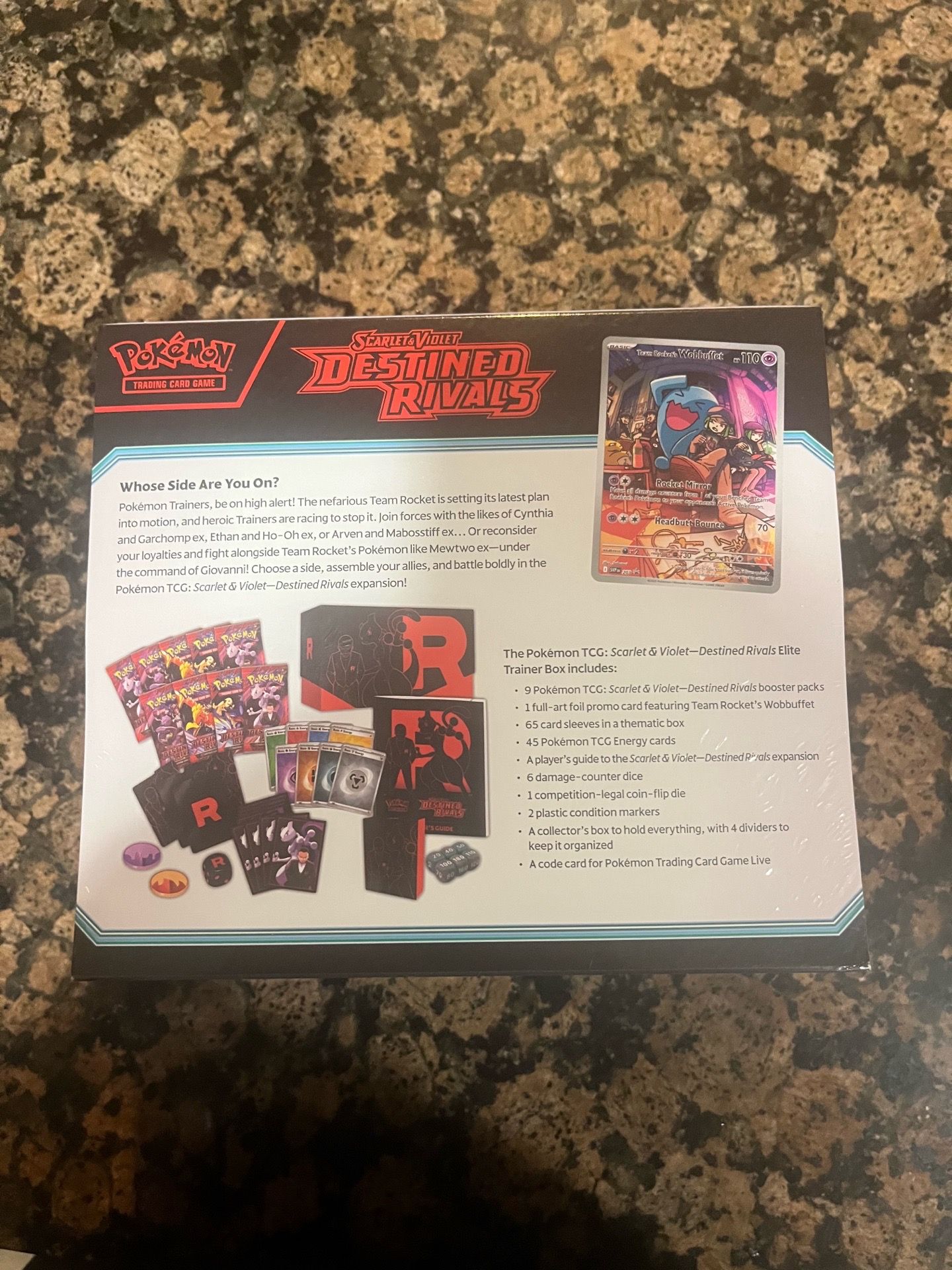 Destined Rivals ETB (factory sealed)