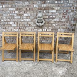 MCM A Frame Chairs 