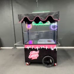 Ice Cream Cart Freezer Built In 