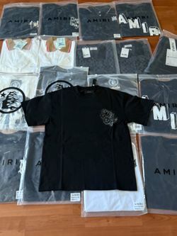 Black Amiri Rhinestone T-Shirt