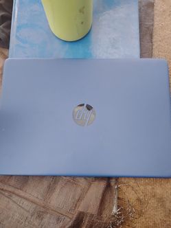 hp laptop blue