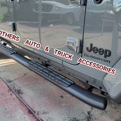 Running Board Side Step Estribos Trifold Tapas para Trocas