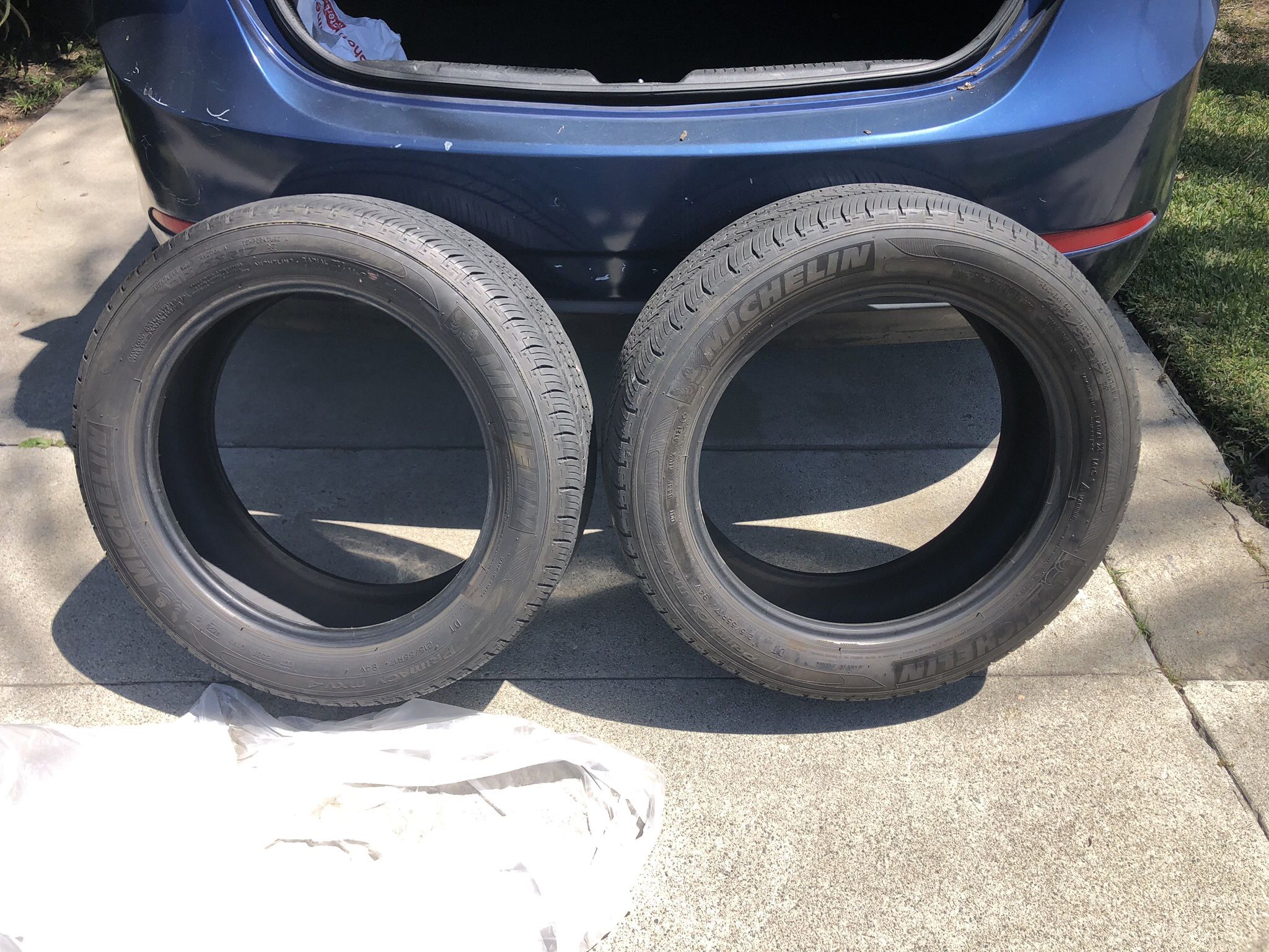 215/55R17 Michelin Tires