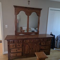 Dresser And Mirror 