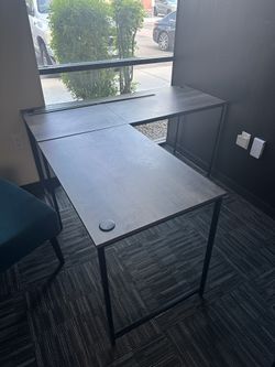 Two L Shaped Desks! 