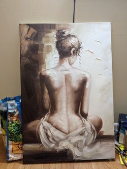 Woman Painting